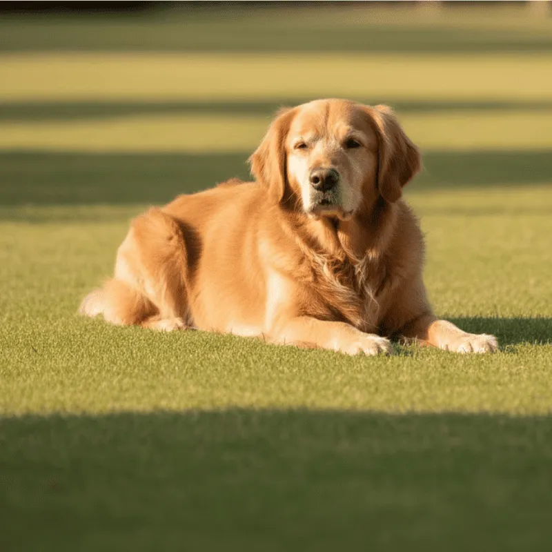 愛犬とリラックスする春のひととき